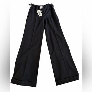 Authentic Vintage D&G Black Wide-Leg Trousers
From Italy
